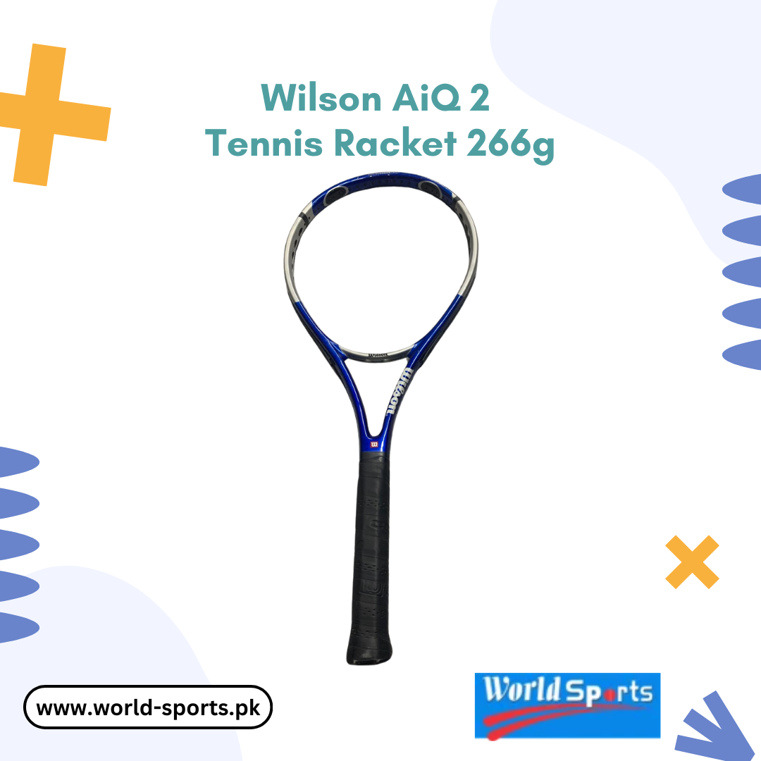 Wilson AiQ 2 Tennis Racket 266g – Lightweight & Maneuverable Racquet for Power & Control