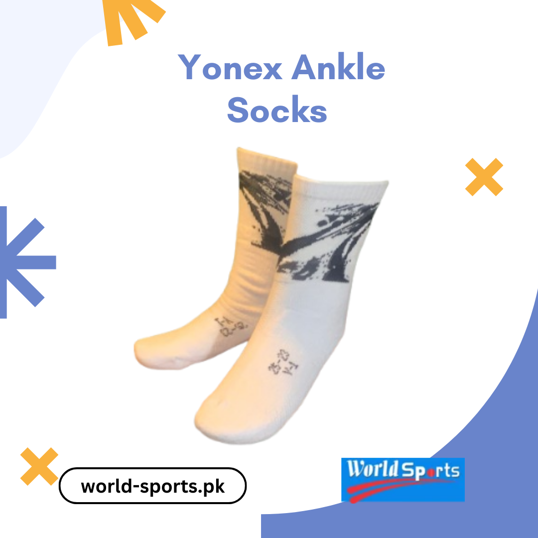 Yonex Ankle Socks – Premium Cushioned, Breathable & Moisture-Wicking Sports Socks