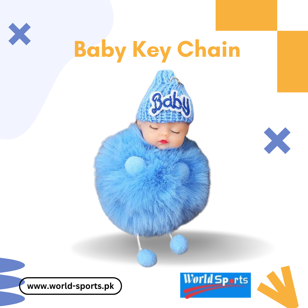 Baby Key Chain | Cute Baby Doll Keyring | Adorable Mini Baby Keychain