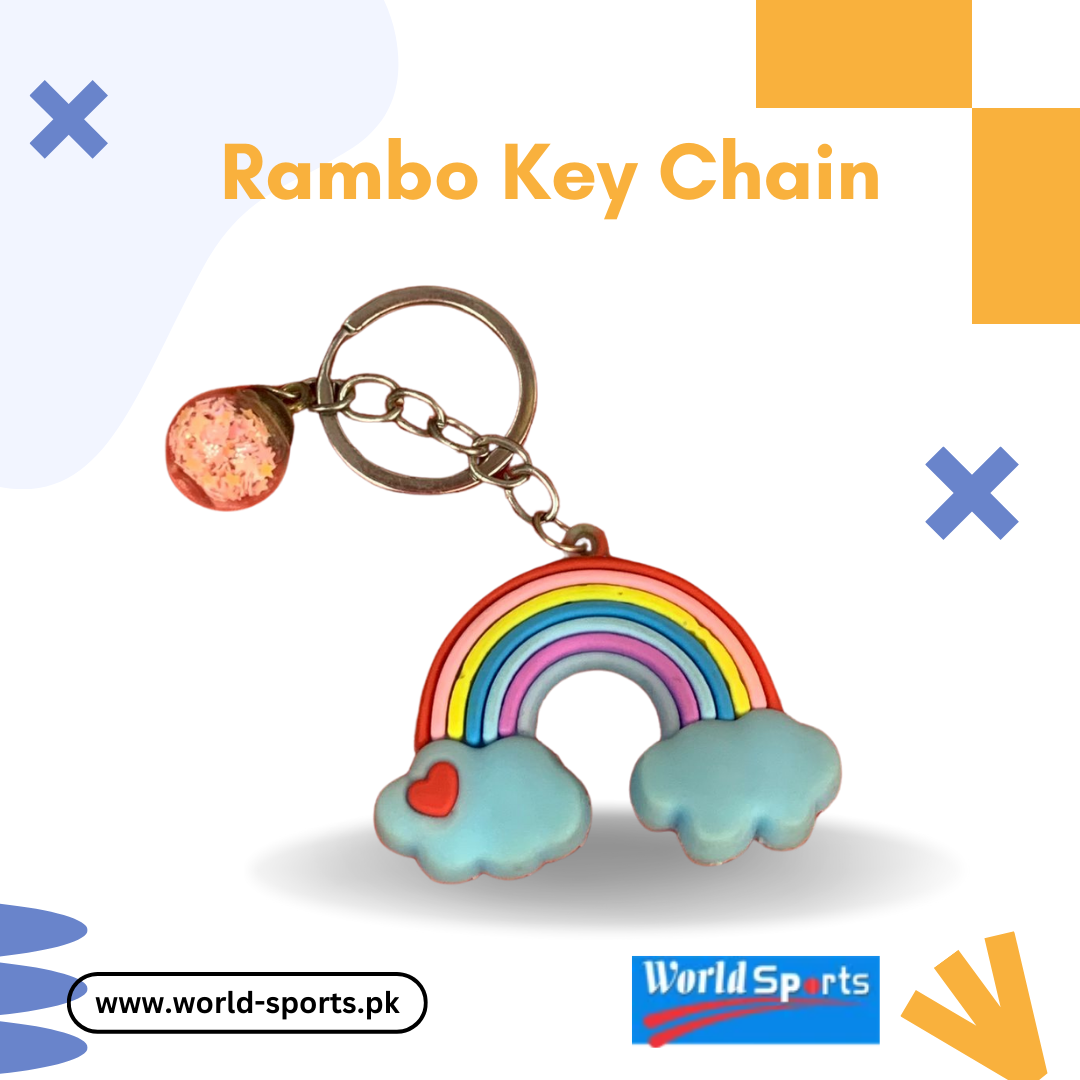 Rambo Key Chain | Action Hero Inspired Keyring | Stylish Metal Key Holder