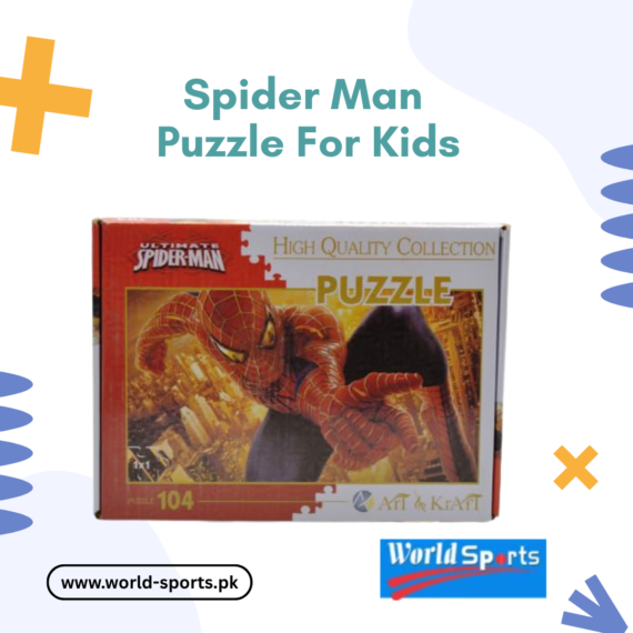 Spider-Man Puzzles for Kids – Fun & Engaging Jigsaw Puzzle Set for Early Learning & Brain Development