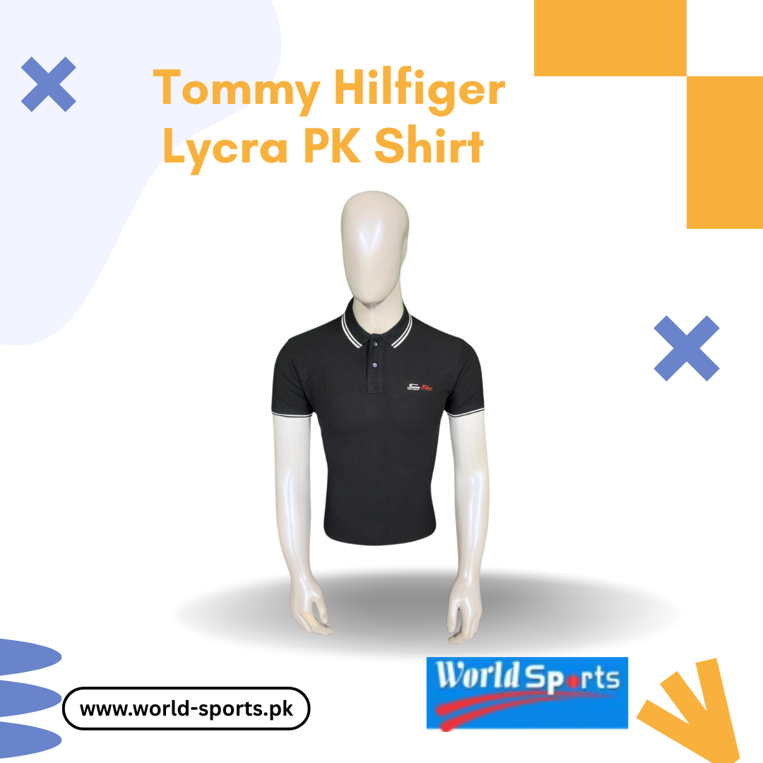 Tommy Hilfiger Lycra PK Polo Shirt – Premium Stretchable Polo T-Shirt for Men